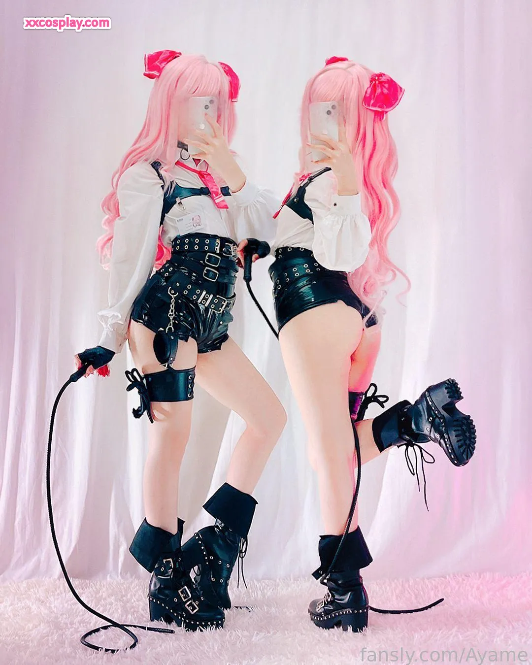 Ayame sebagai Yuni Menggoda dari Goddess of Victory: Nikke